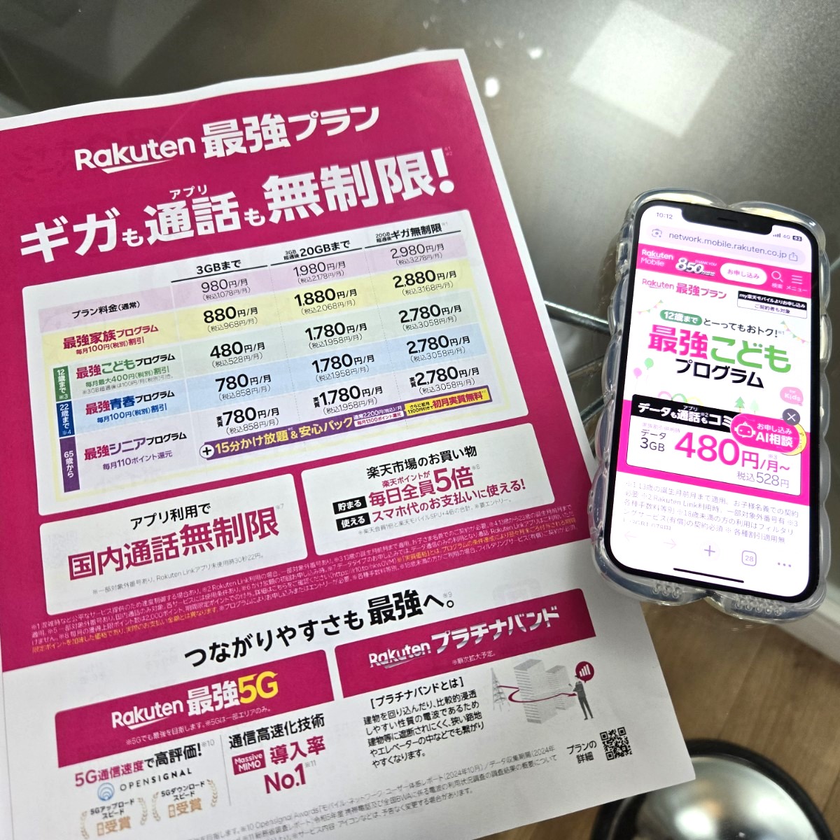 楽天モバイルの「最強子どもプログラム」
